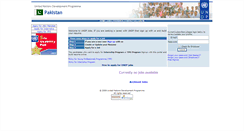 Desktop Screenshot of jobs.undp.org.pk