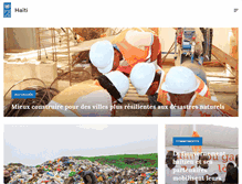 Tablet Screenshot of ht.undp.org